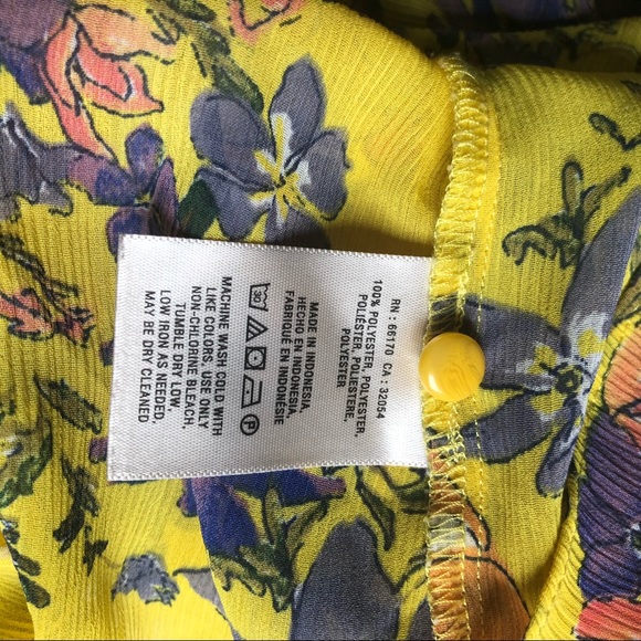 HD in Paris ANTHROPOLOGIE Ruffled Sleeveless sz XS - Picture 7 of 7